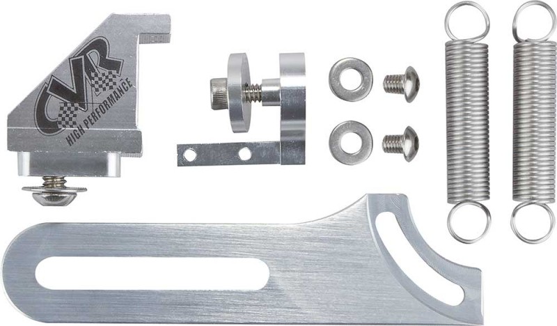 Carburetor Spring Mount 4708 Throttle Return Spring Bracket - Chrome Steel Mount For Chevy/GM 350 Intake Manifolds 4708 Throttle Return Spring Bracket For Chevy GM 350 Engines